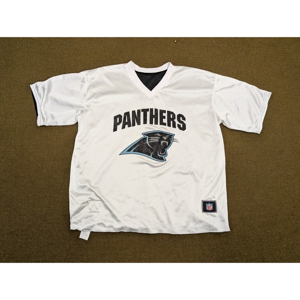 NFL Carolina Panthers Flag Football Jersey Mens Size‎ XL Reversable